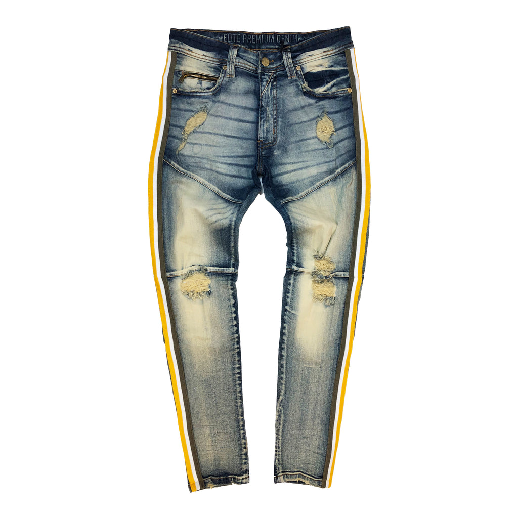 Rust Men's Premium Jeans - Elite Premium Denim