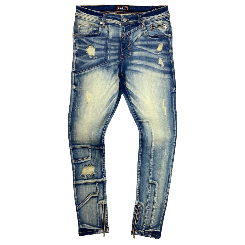 Construct Premium Men's Skinny Jeans Dirty Wash