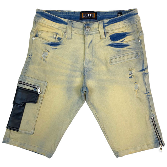 Sand Premium Men's Denim Shorts