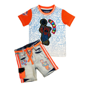 Ball Up Kids Denim Shorts - Elite Premium Denim