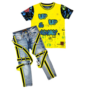 Viper Yellow Premium Kids Jeans - Elite Premium Denim