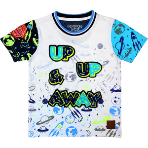 Fish Tail White Kids Tee - Elite Premium Denim