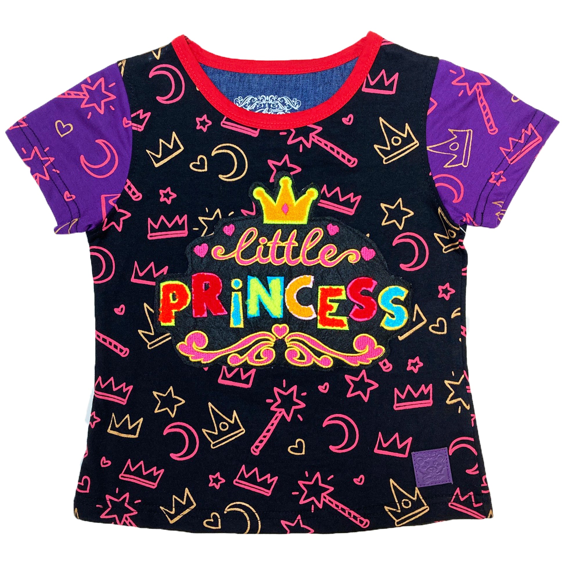 Princess Black Girls Tee - Elite Premium Denim