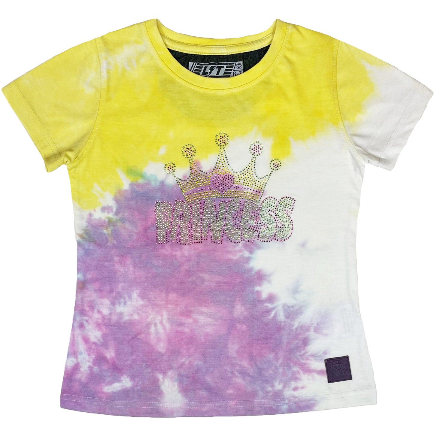 Tie-Dye Clouds Girls Tee