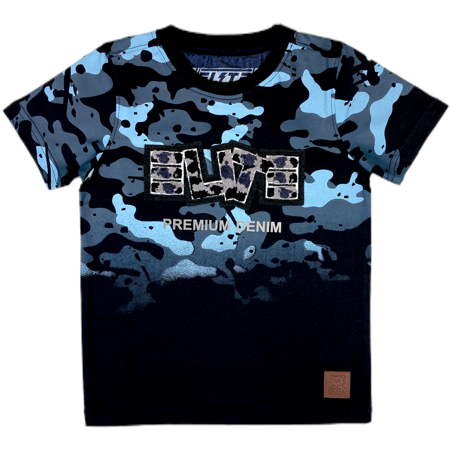 Night Camo Premium Kids Tee