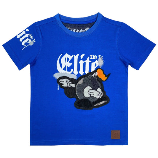 Da Bomb Premium Kids Tee Royal