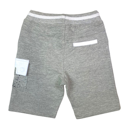 Dystopia Premium Kids Knit Shorts Grey