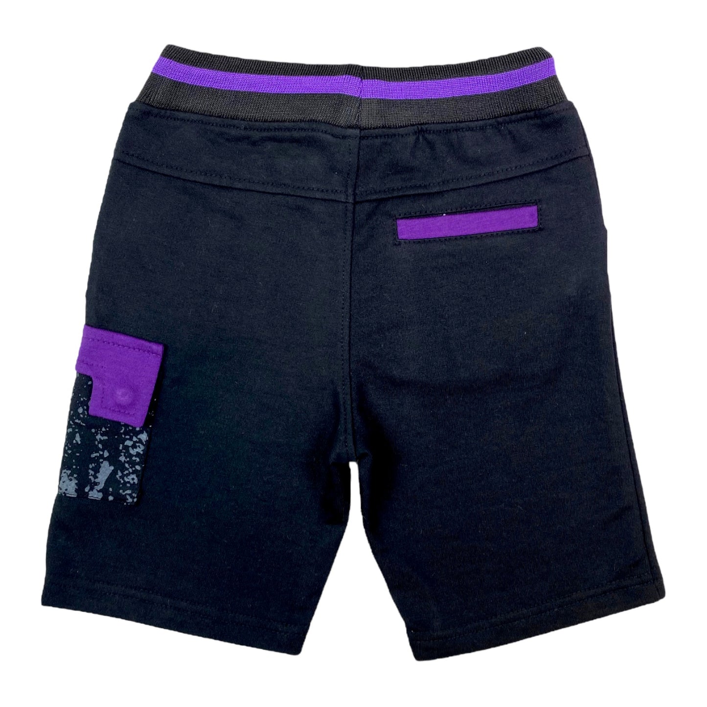 Dystopia Premium Kids Knit Shorts Black