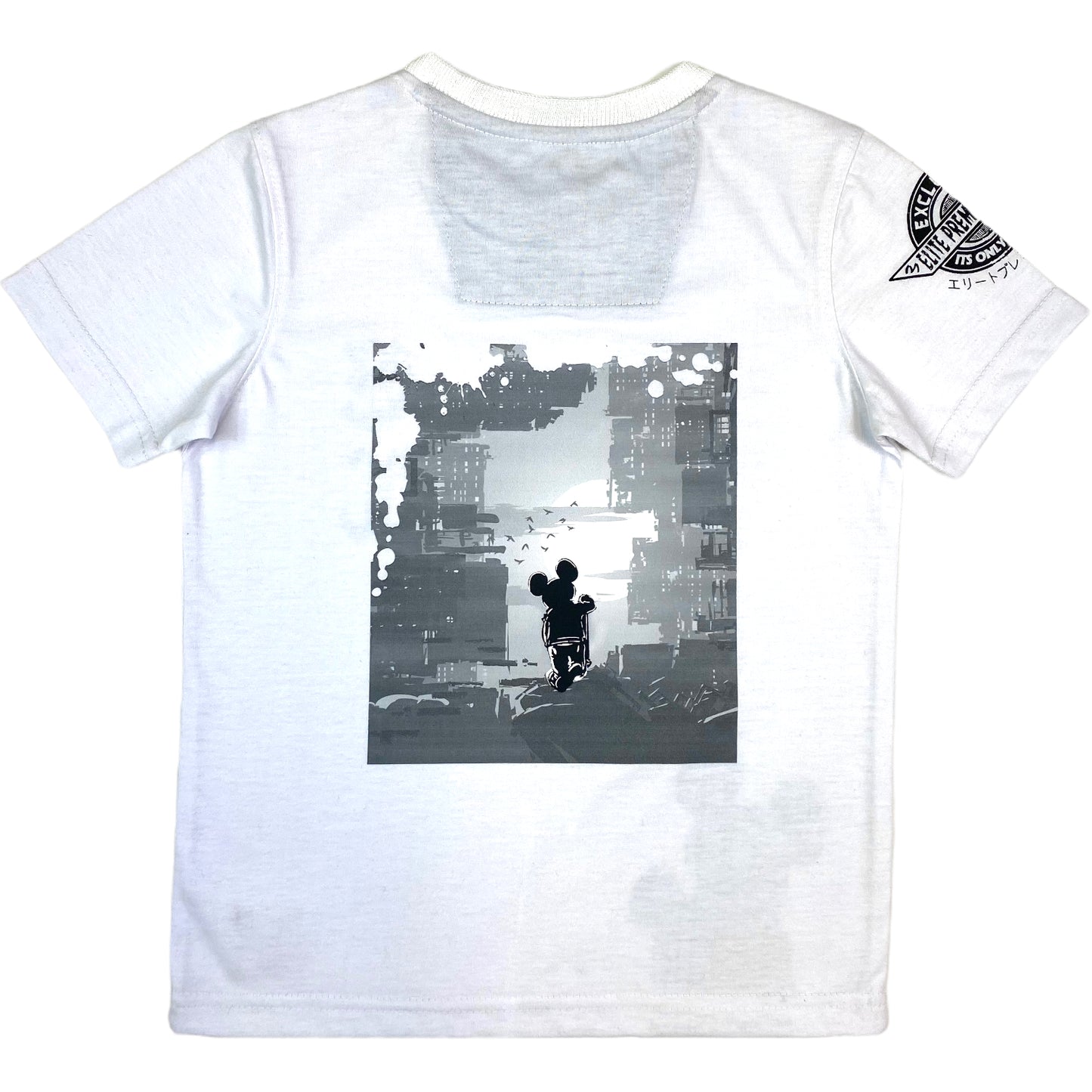 Dystopia Premium Kids Tee White