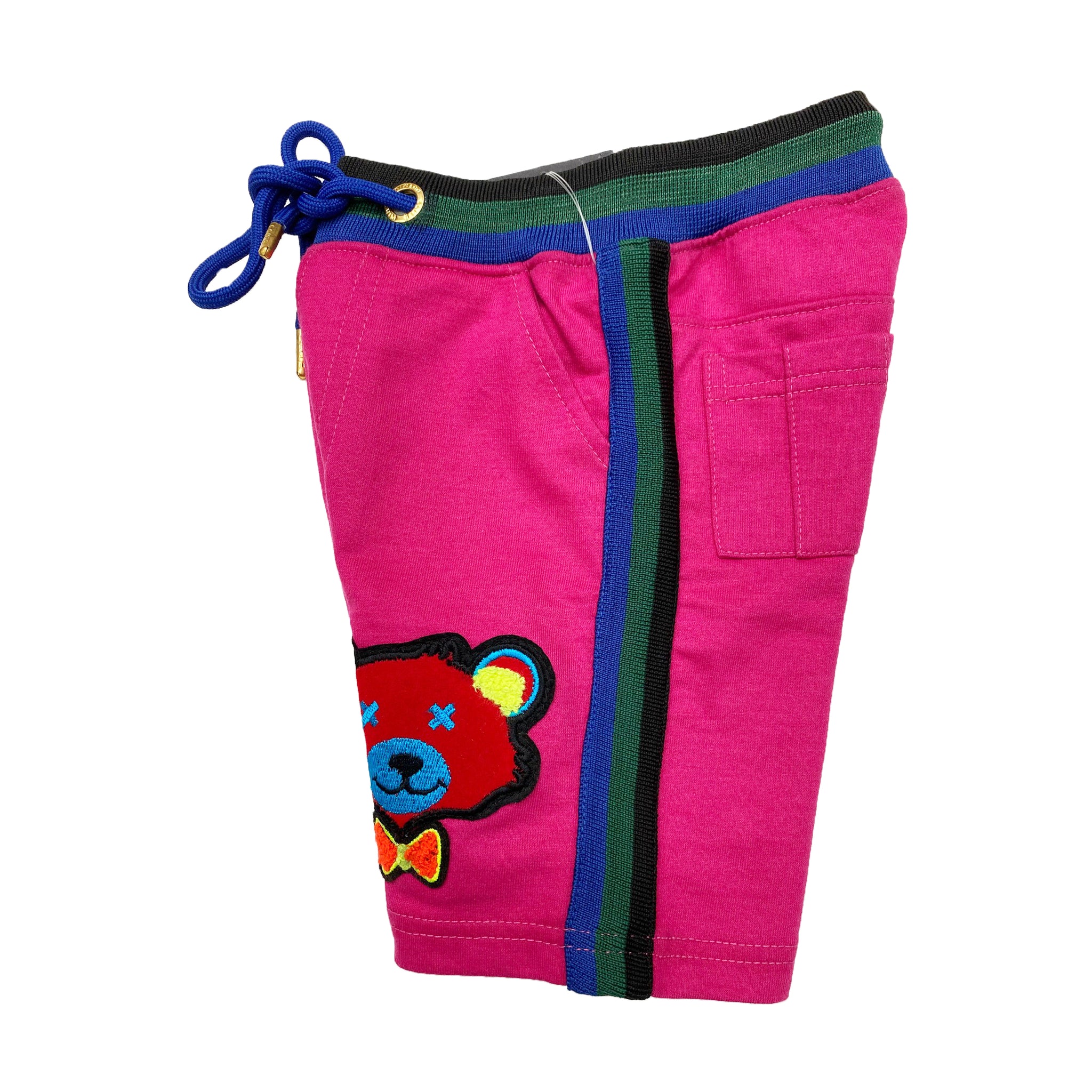 Pink Kids French Terry Shorts RGB - Elite Premium Denim