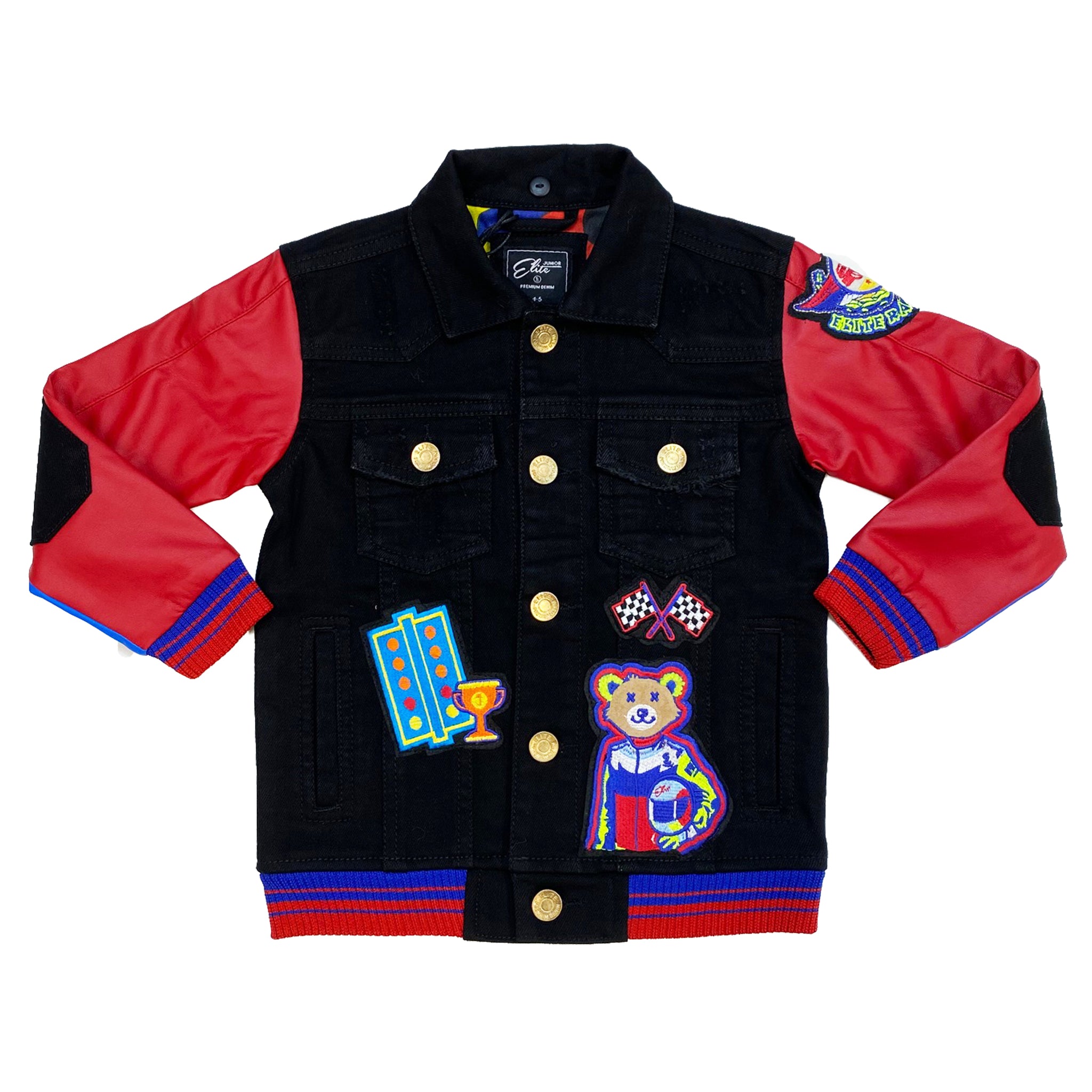 Kids Furious Premium Denim Jacket Set - Elite Premium Denim