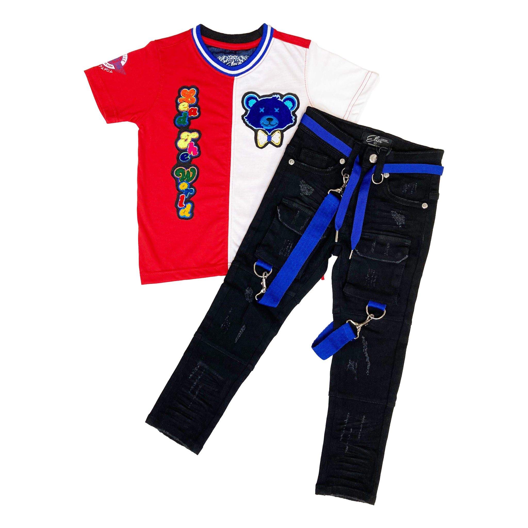 Horizon Premium Kids Cargo Jeans - Elite Premium Denim