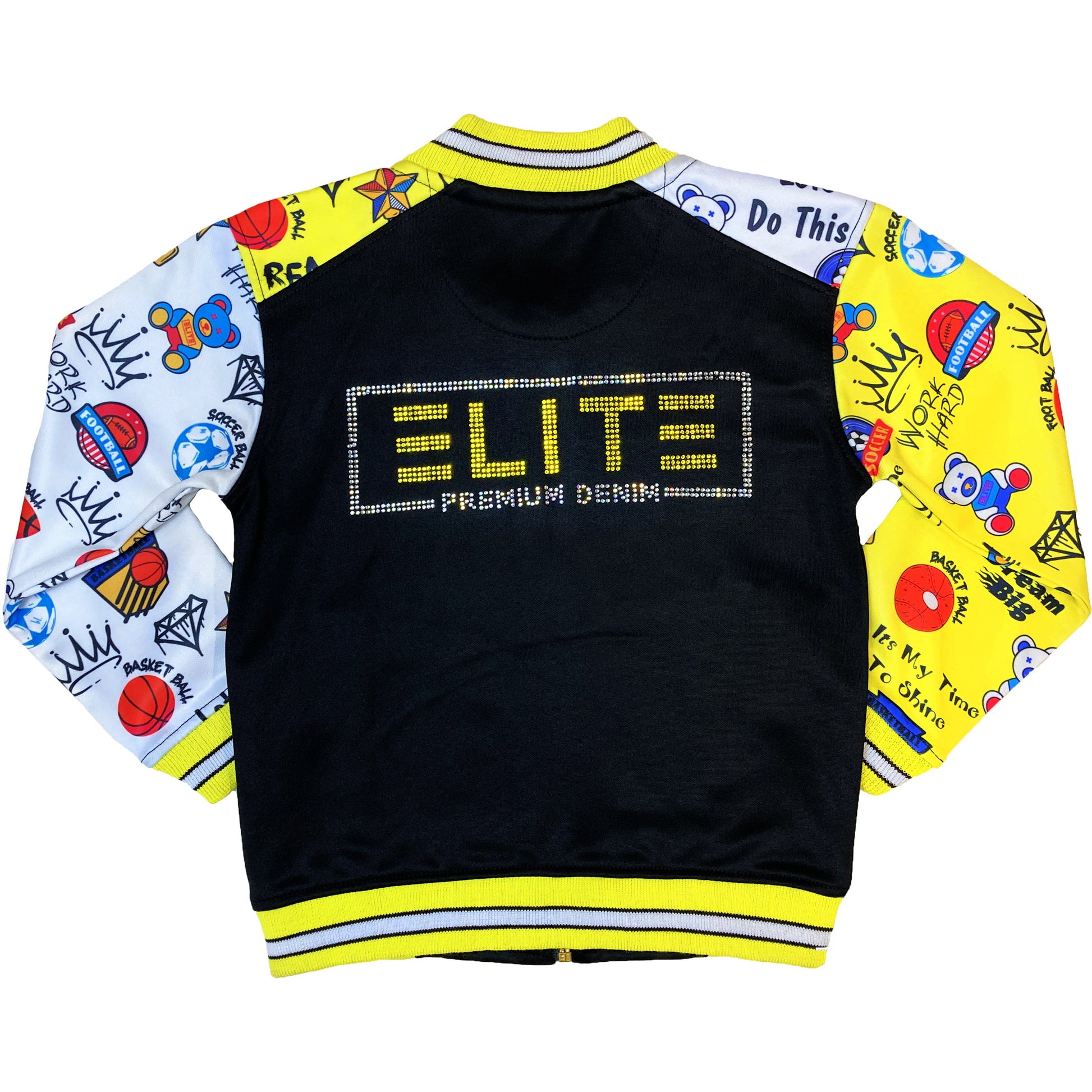 Icon III Kids Track Set - Elite Premium Denim