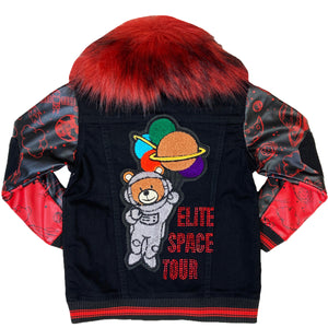 Red Rocket Kids Premium Denim Jacket Set