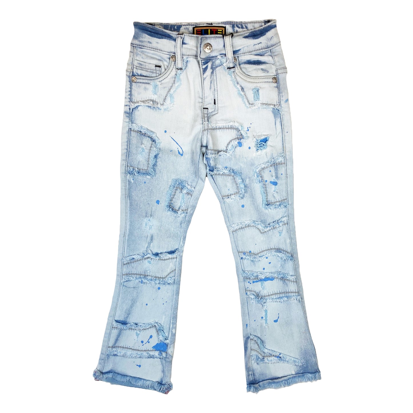 Baller Premium Kids Stack Jeans