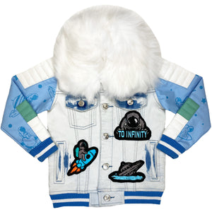 Frosted Kids Premium Denim Jacket Set