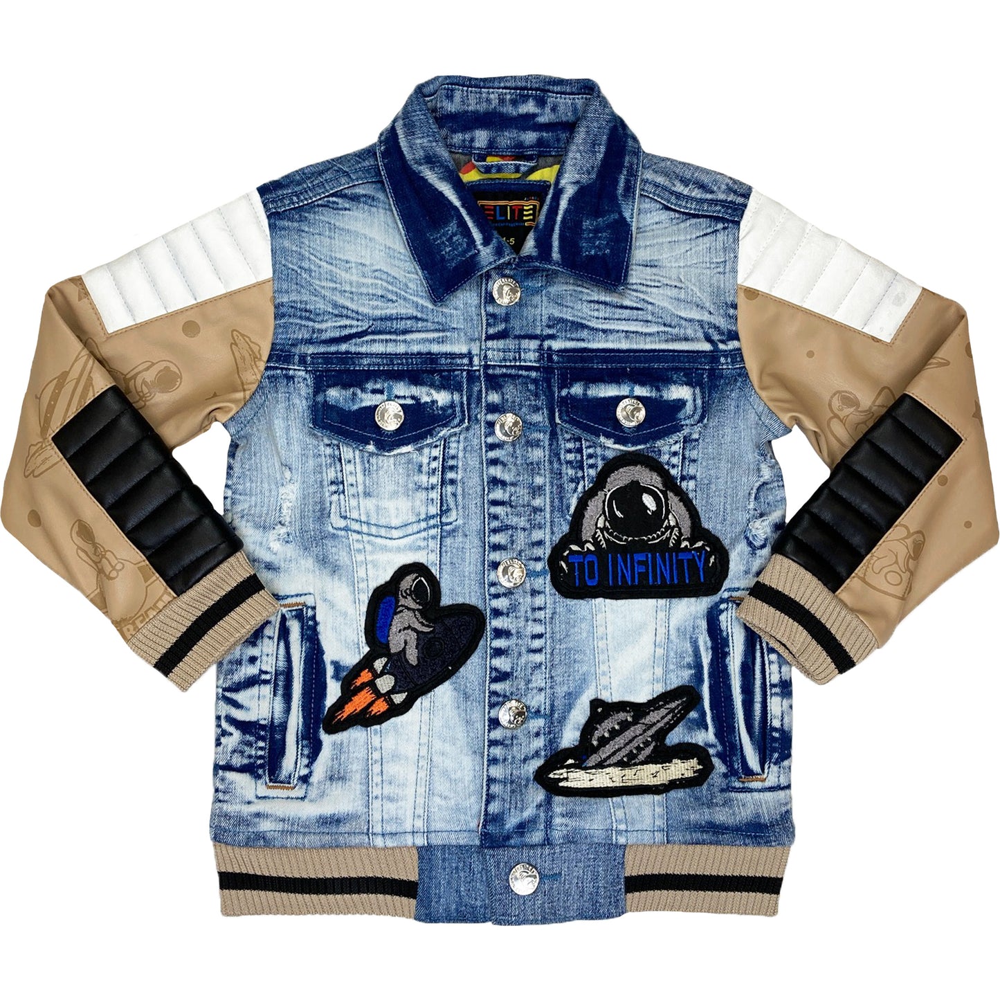 Crater Kids Premium Denim Jacket Set