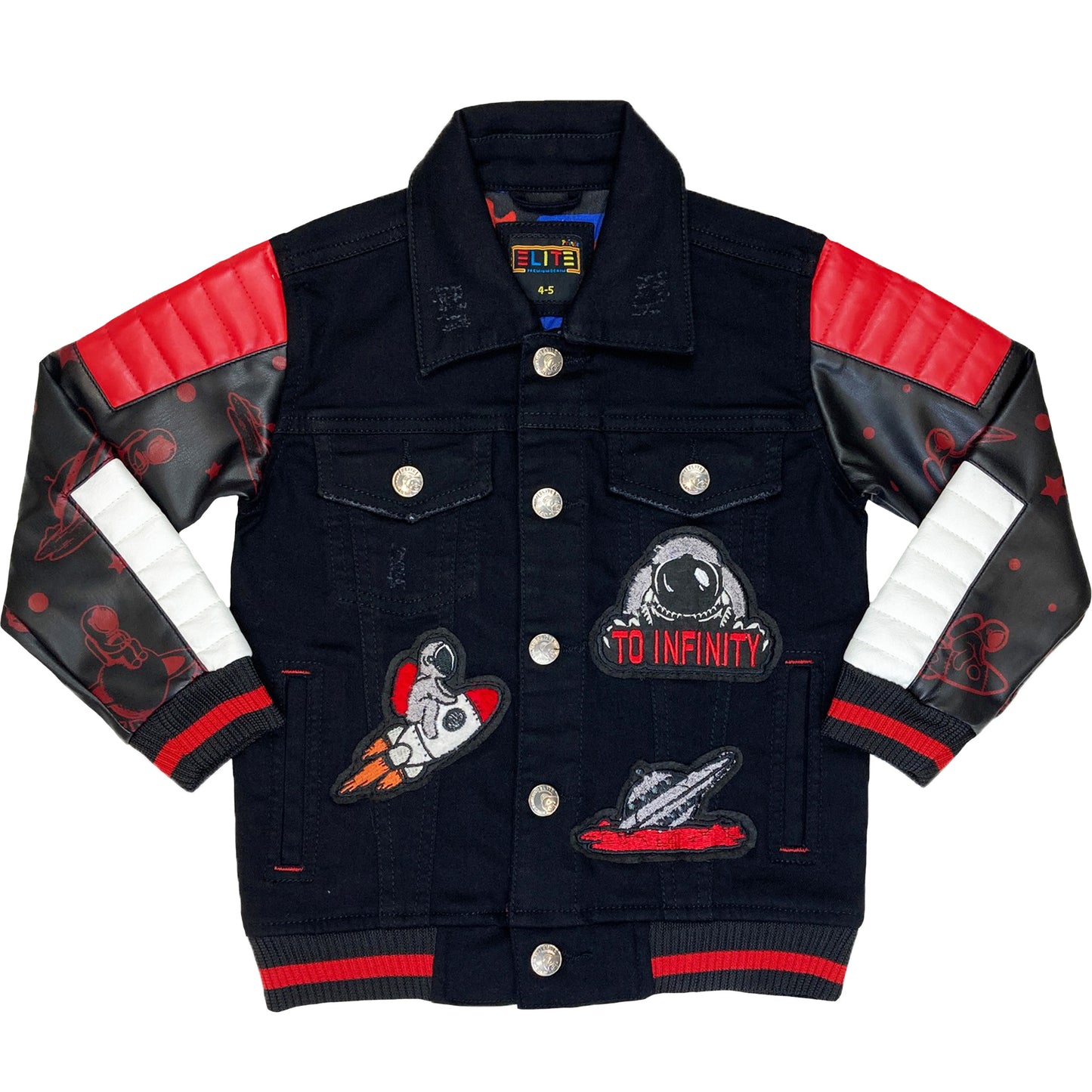 Laser Kids Premium Denim Jacket Set