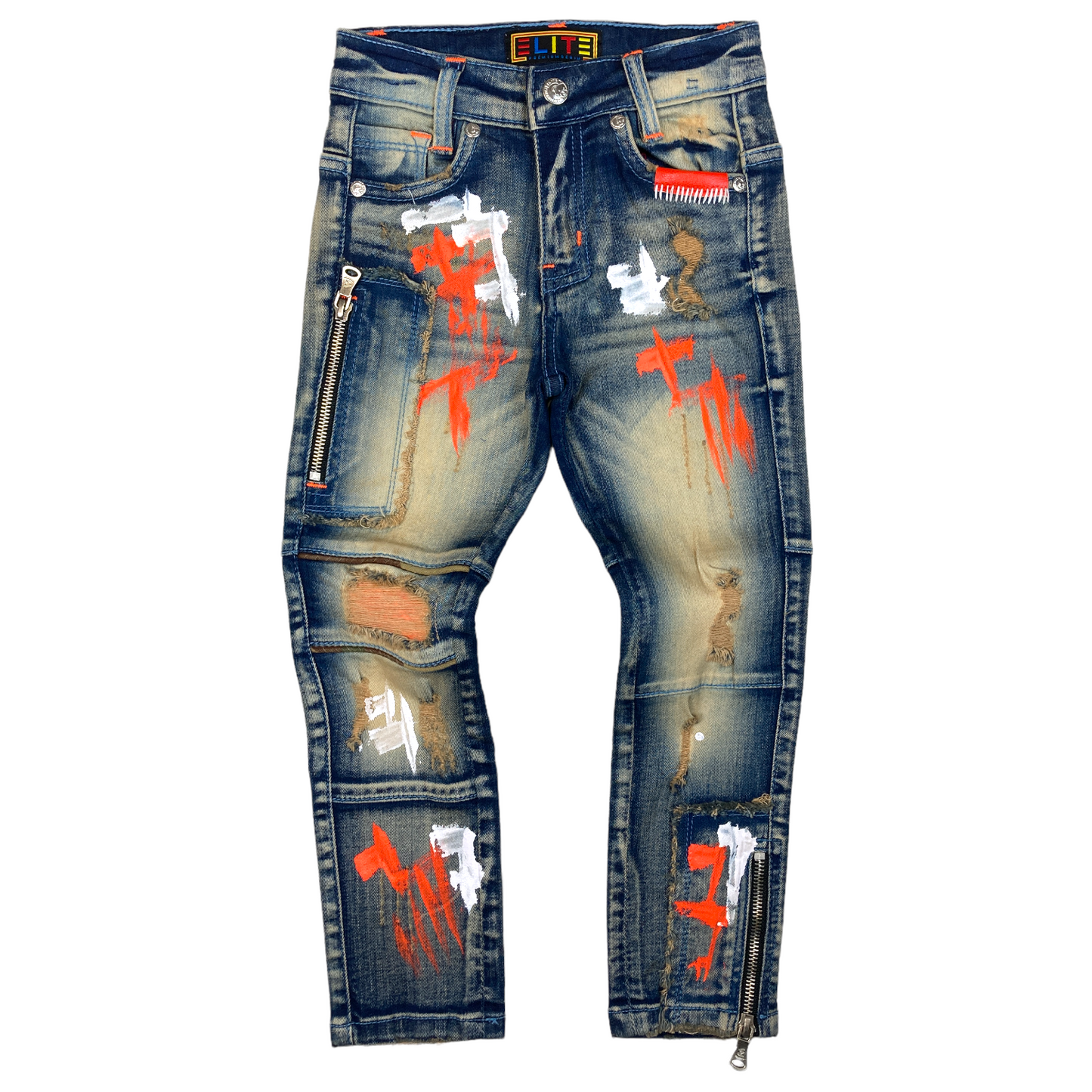 Lit Premium Kids Jeans Orange