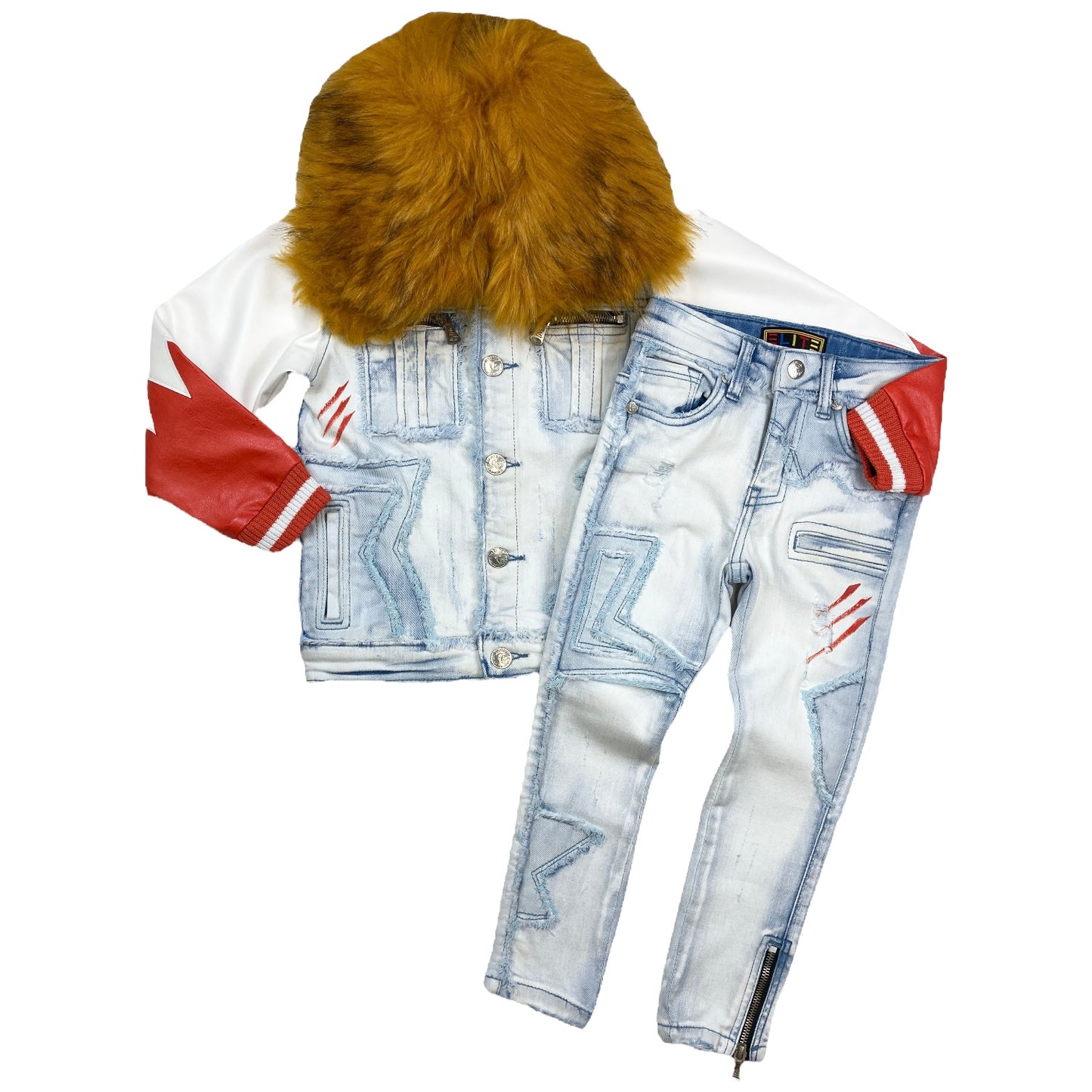 Concord 2.0 Kids Premium Denim Jacket Set