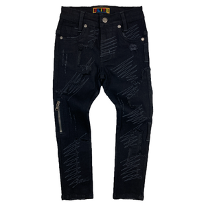 Sizzle Premium Kids Jeans Black