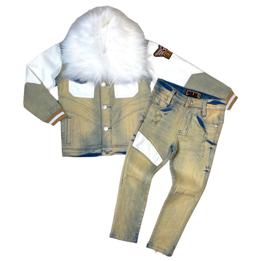 Sand Jet Kids Premium Denim Set