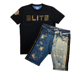 Caliber Men's Premium Cargo Shorts - Elite Premium Denim