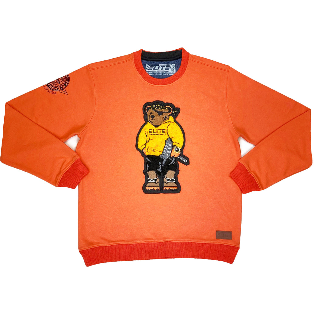 Gunny Men's Premium Knit Sweatshirt Orange