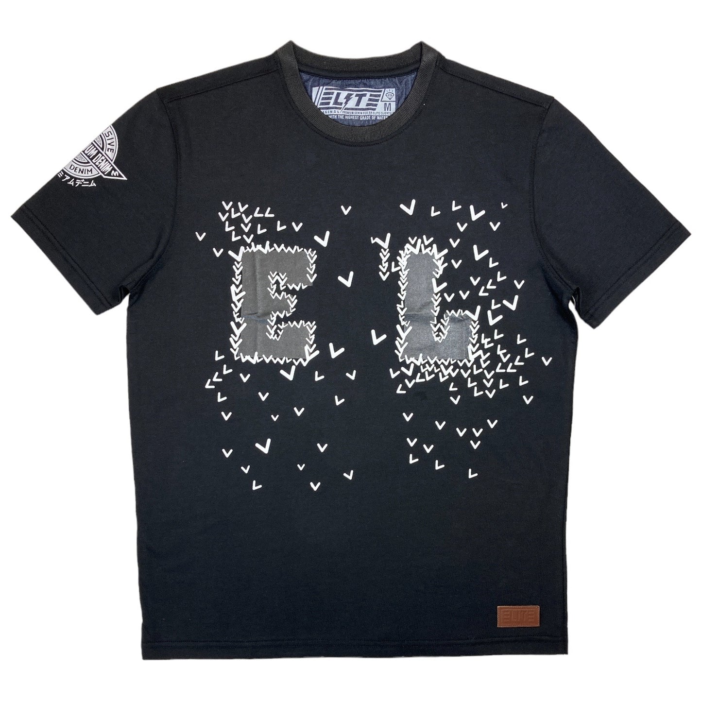 E L Premium Mens Tee Black