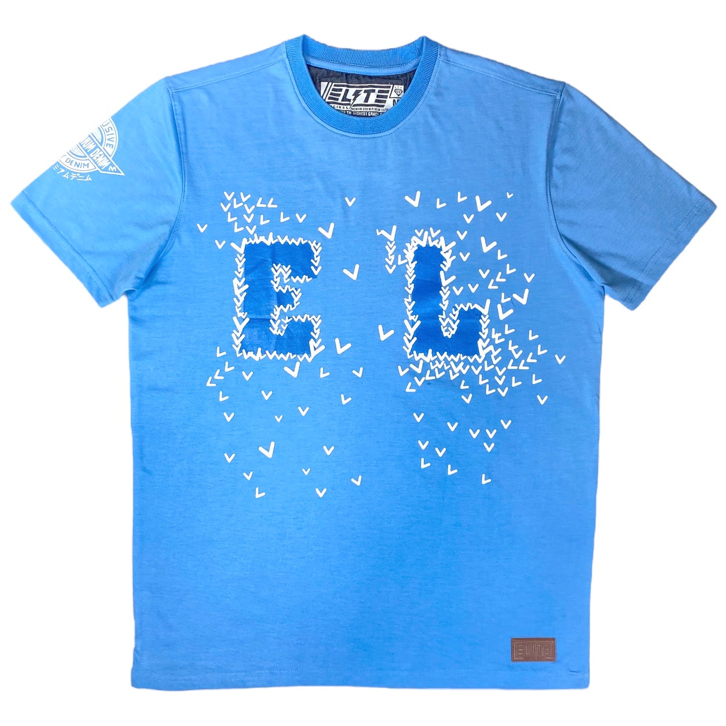 E L Premium Mens Tee Baby Blue