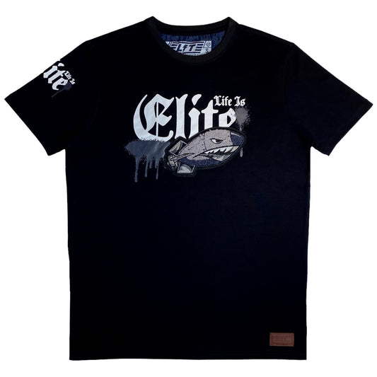 Life is Elite Premium Mens Tee Black