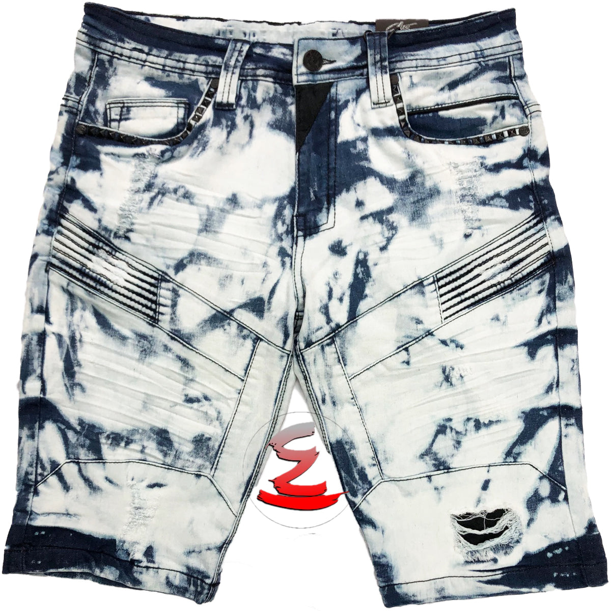 Deep Ocean Shorts - Elite Premium Denim