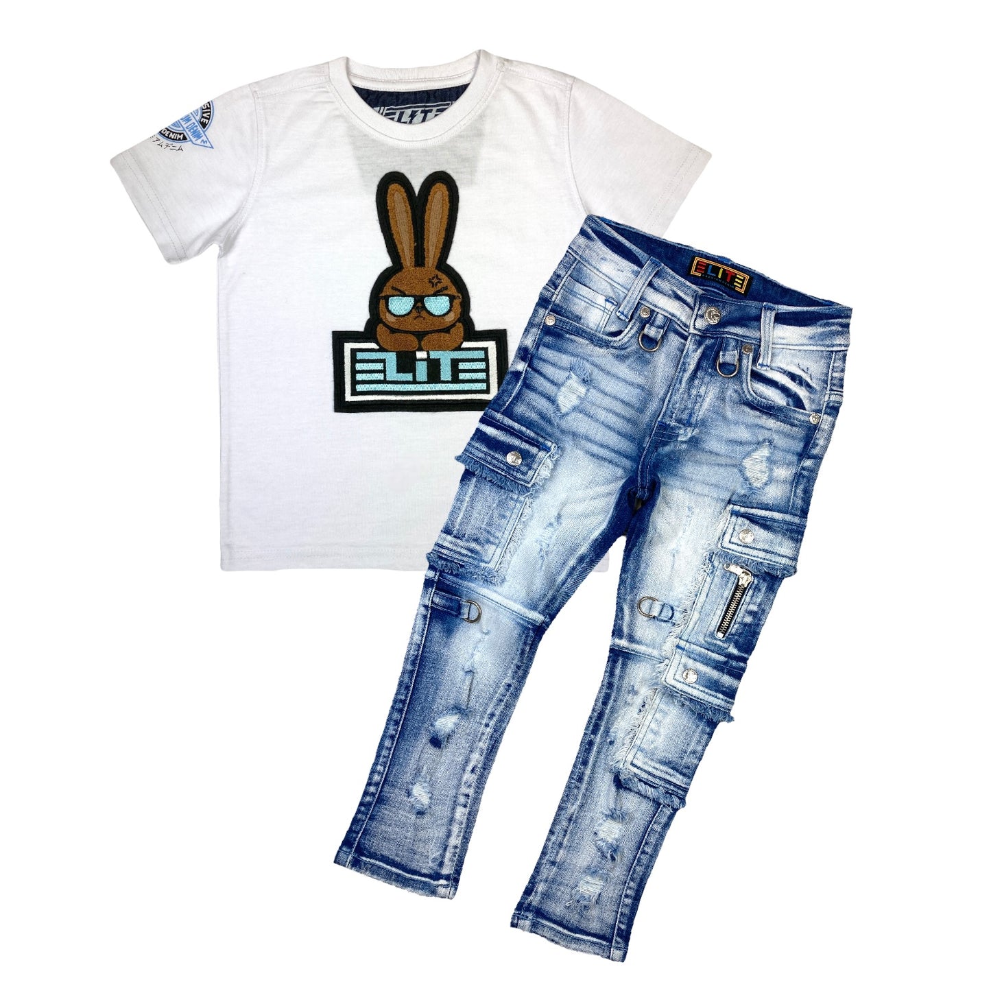 Double Pocket Premium Kids Jeans