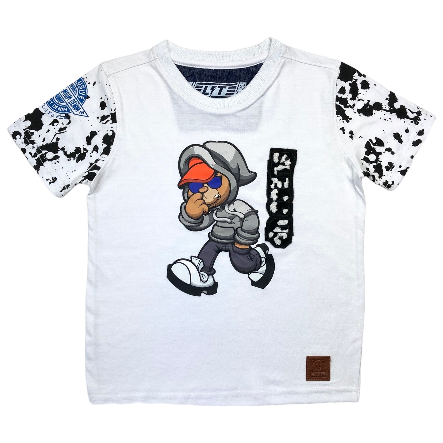 Bless Up Premium Kids Tee Black