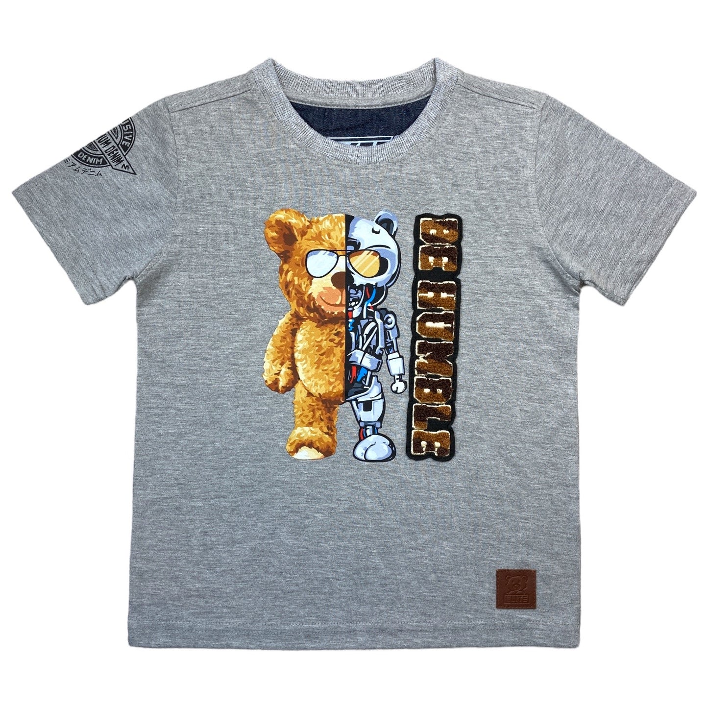 Robo Premium Kids Tee Grey