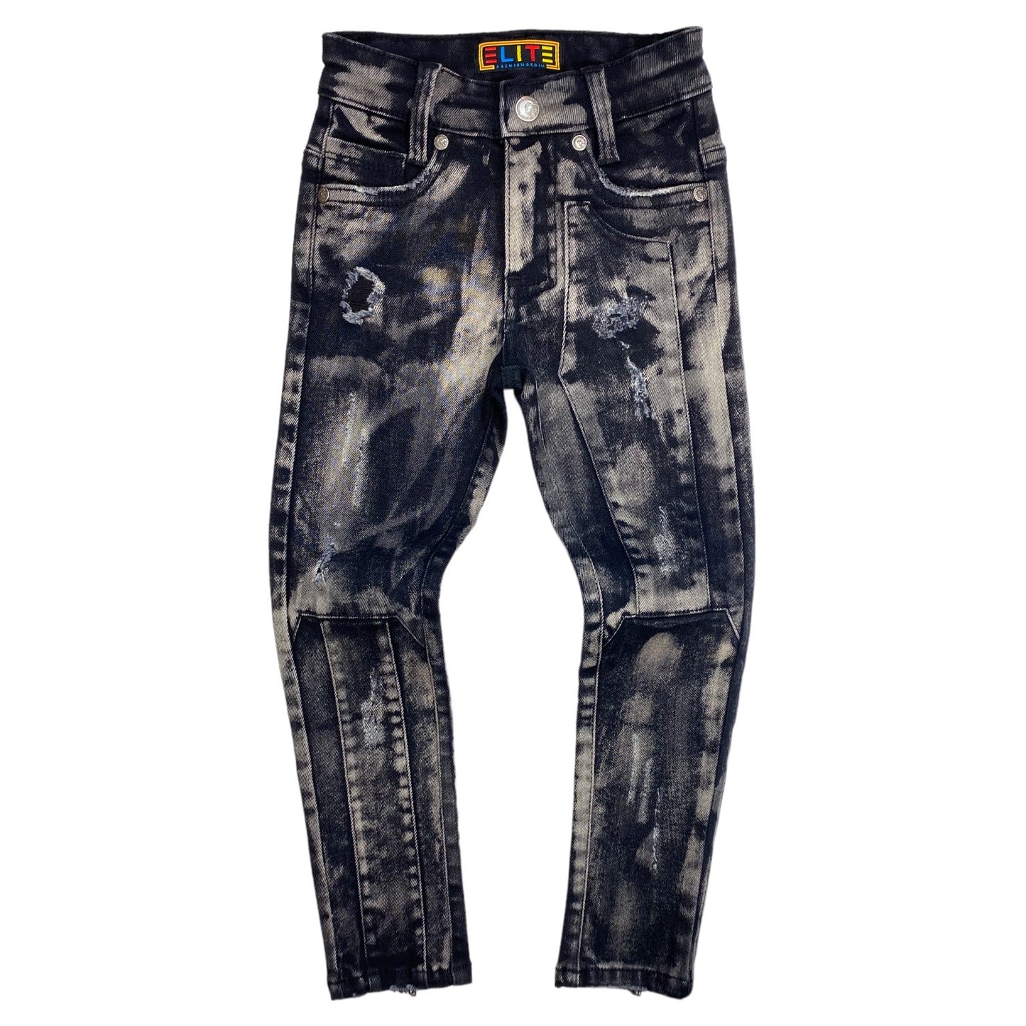 Bless Up Premium Kids Jeans Multi Black