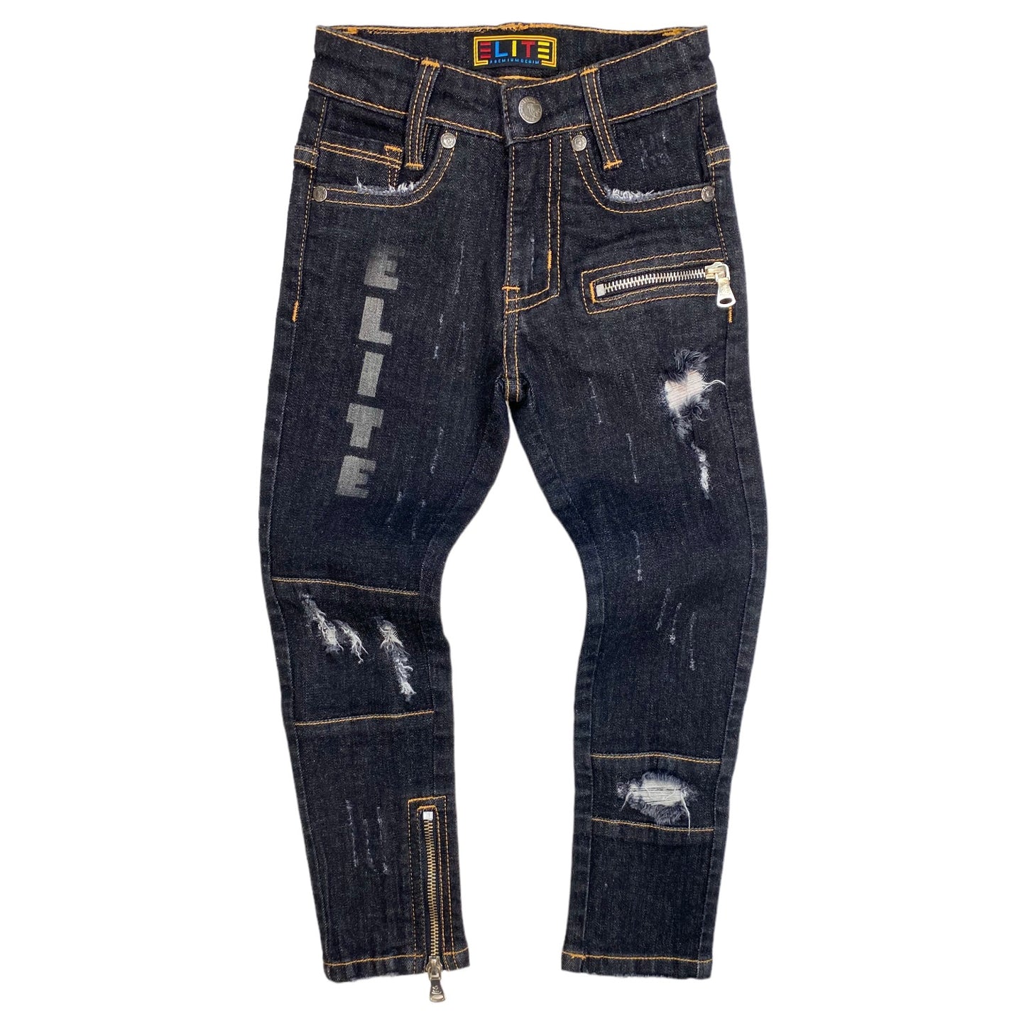 Robo Premium Kids Jeans Modern Washed Black