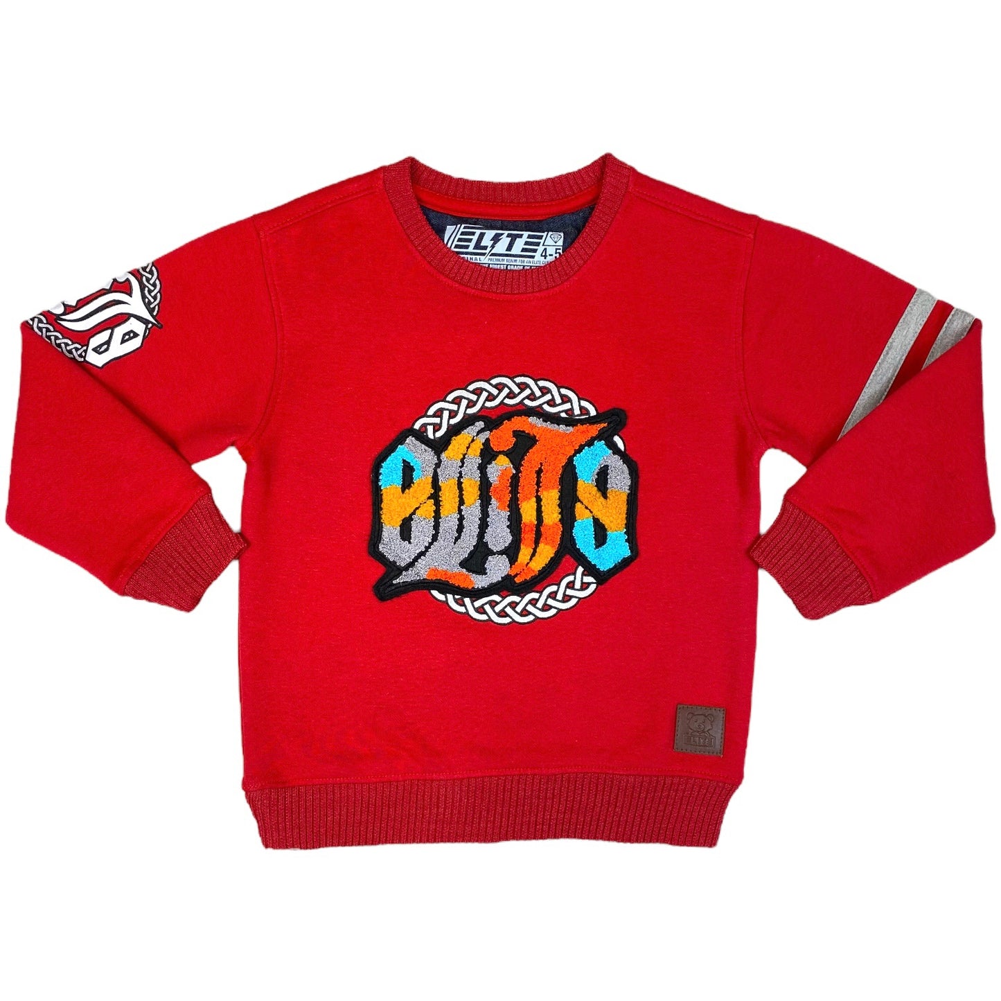 Elite Chain Premium Kids Sweatshirt Red