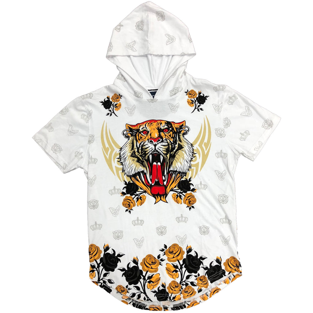 Tiger Swag Hooded T-shirt - Elite Premium Denim